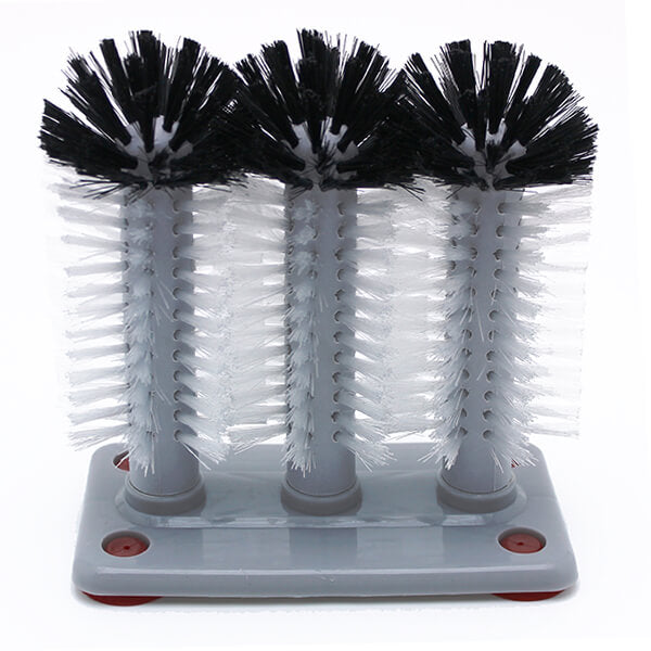 Lavadora triple para vajilla de 8" - Blanca