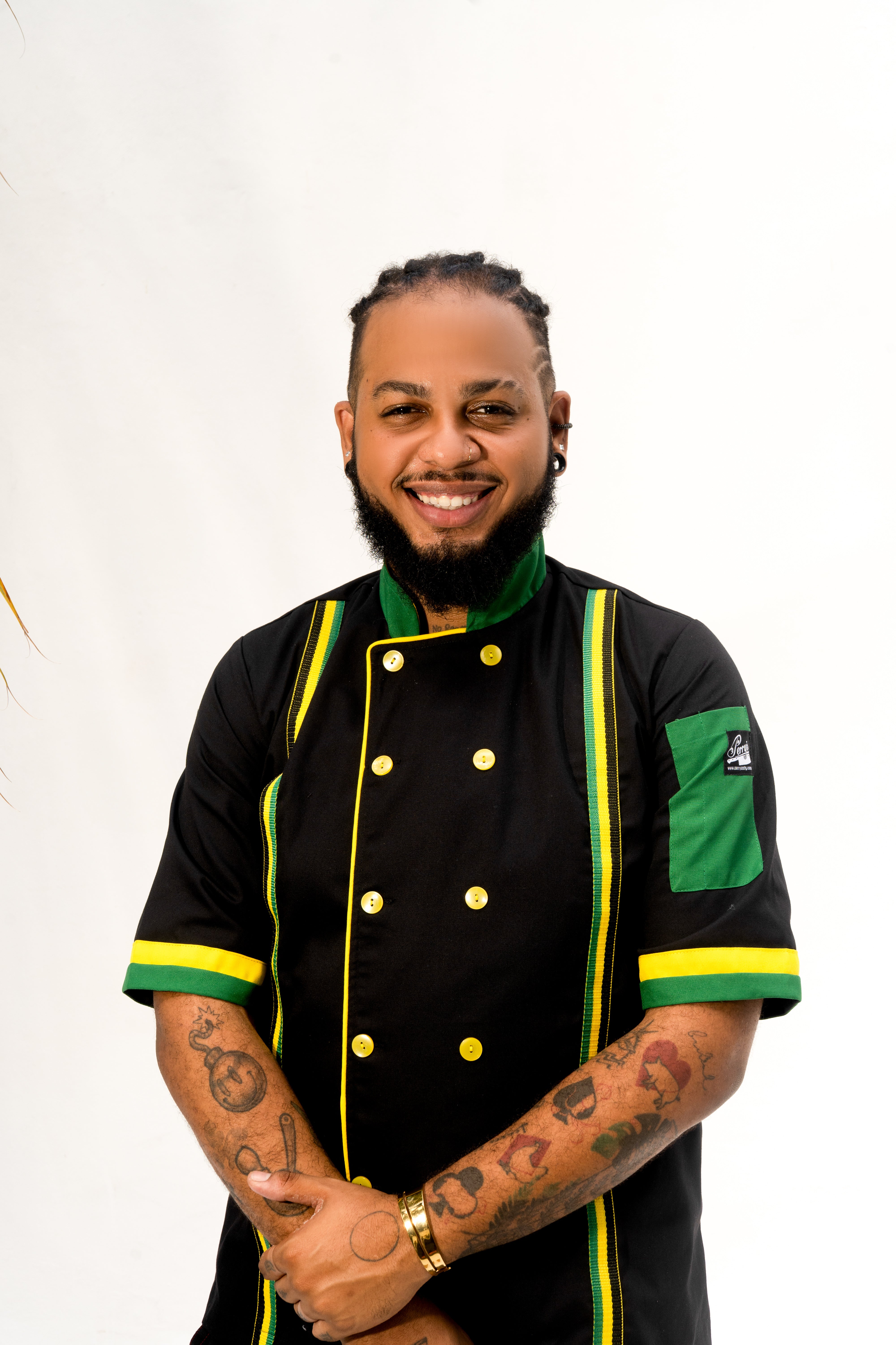 Jamaican Executive Chef Jacket