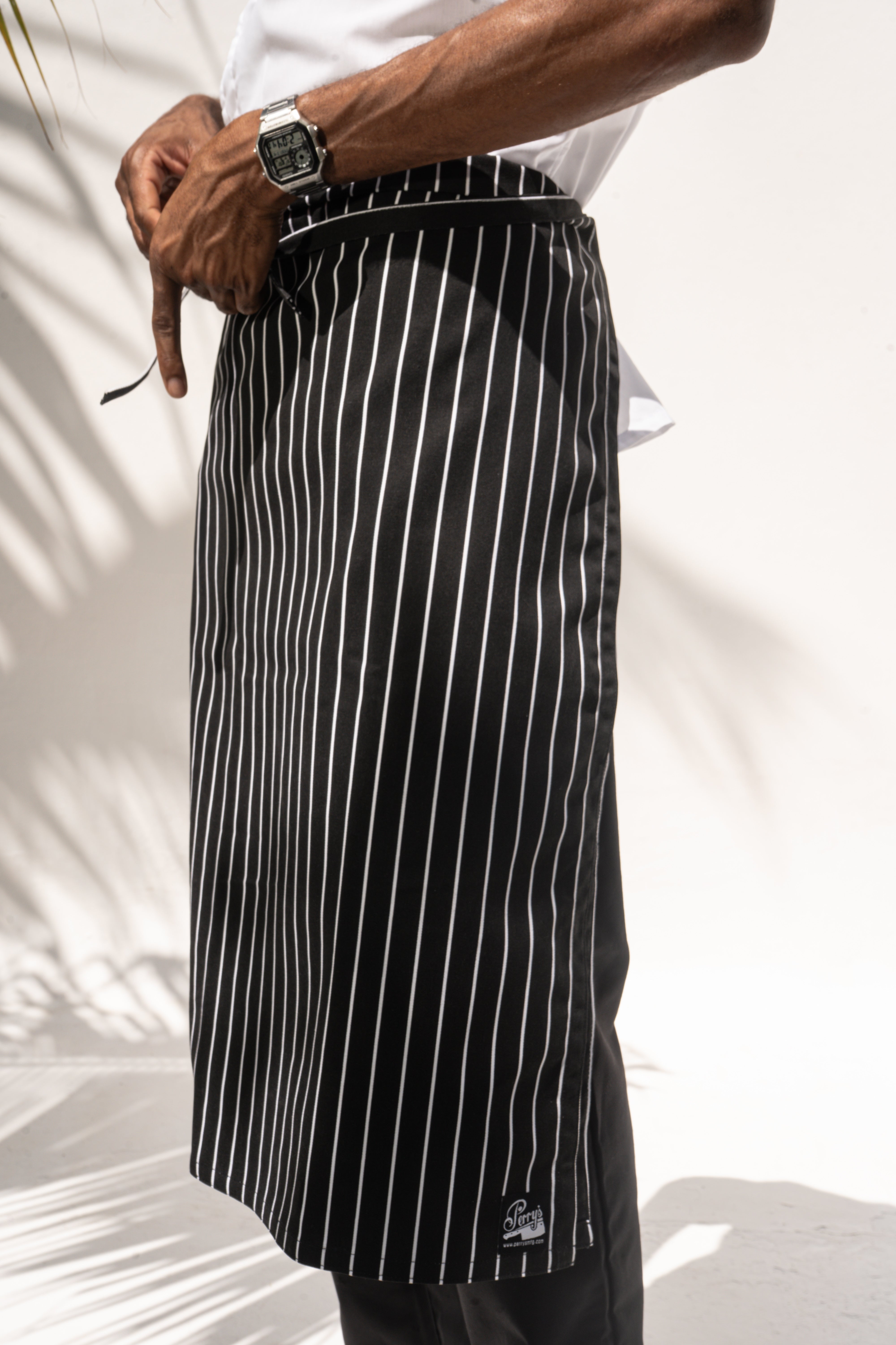 Chalk Stripe Apron