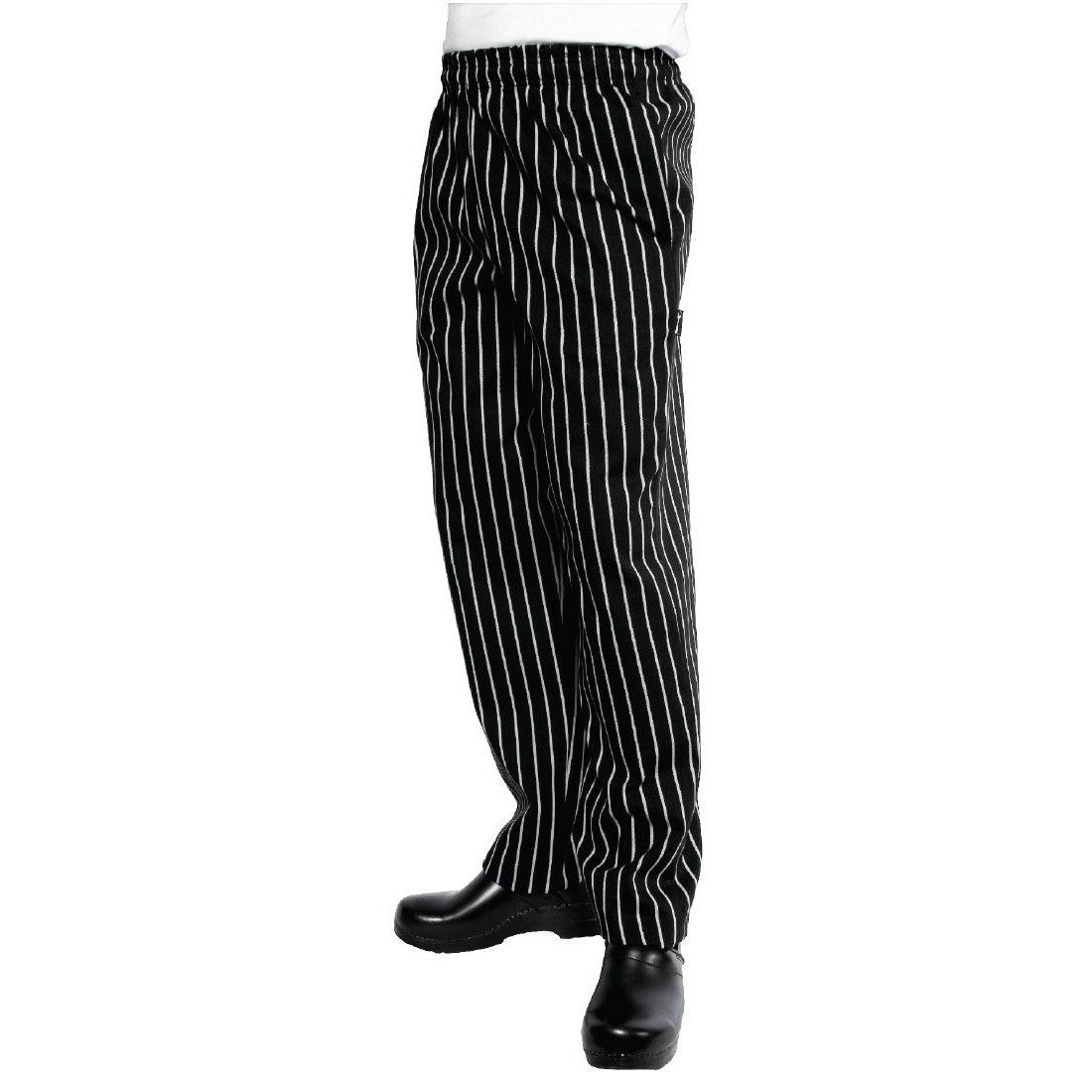 Pantalón de chef (blanco y negro)
