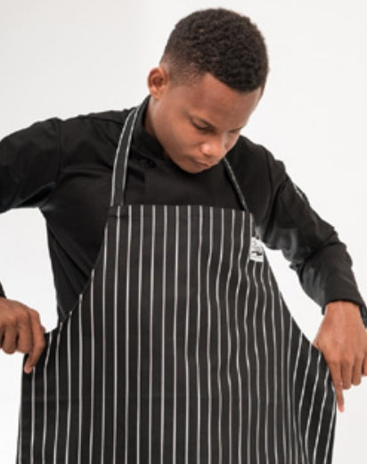 Chalk Stripe Apron