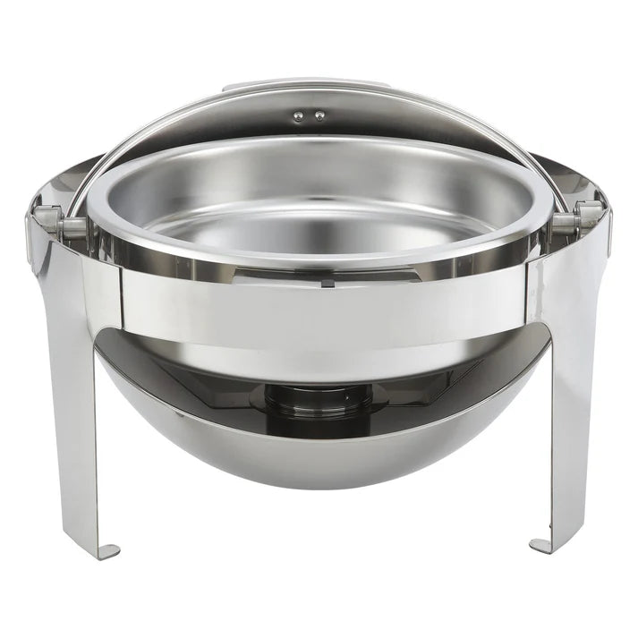 7 QT. Round Chafer Roll Top