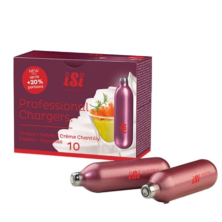 Cargadores de crema batida