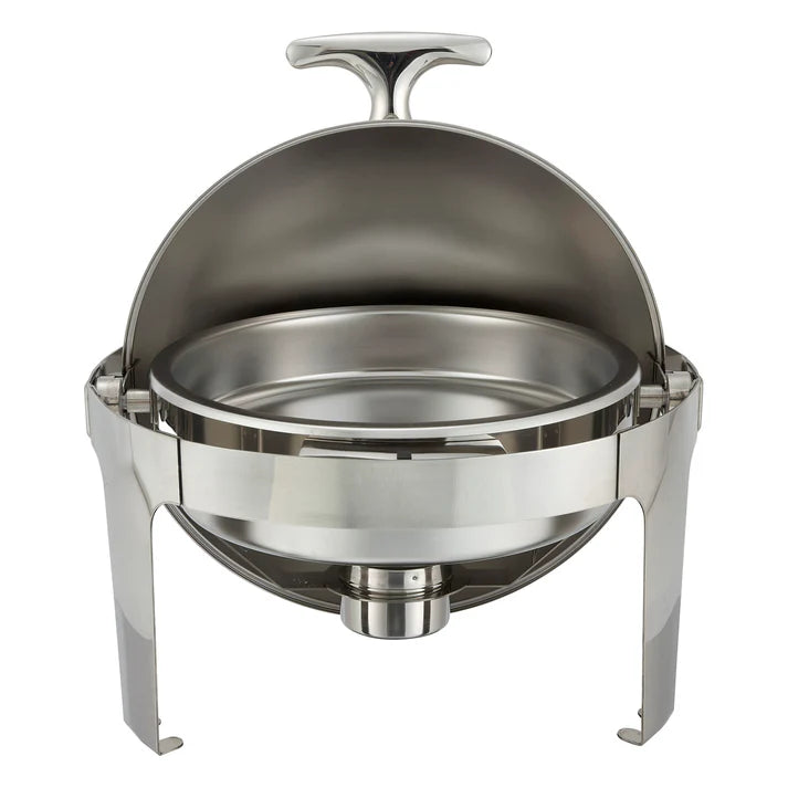 7 QT. Round Chafer Roll Top