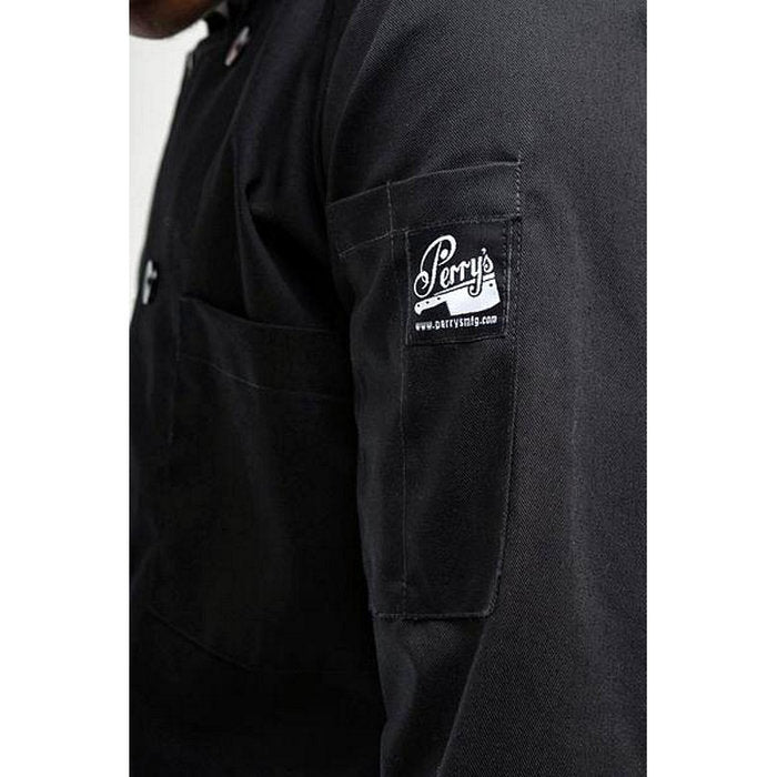Chaqueta de chef ejecutiva negra