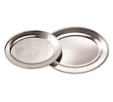 Bandeja ovalada Del de 18" x 11-1/2"