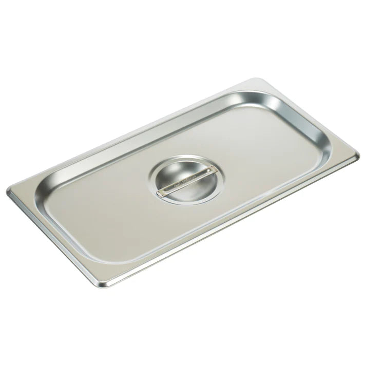 Steam Table Pan Cover, Slotted w/ Handle