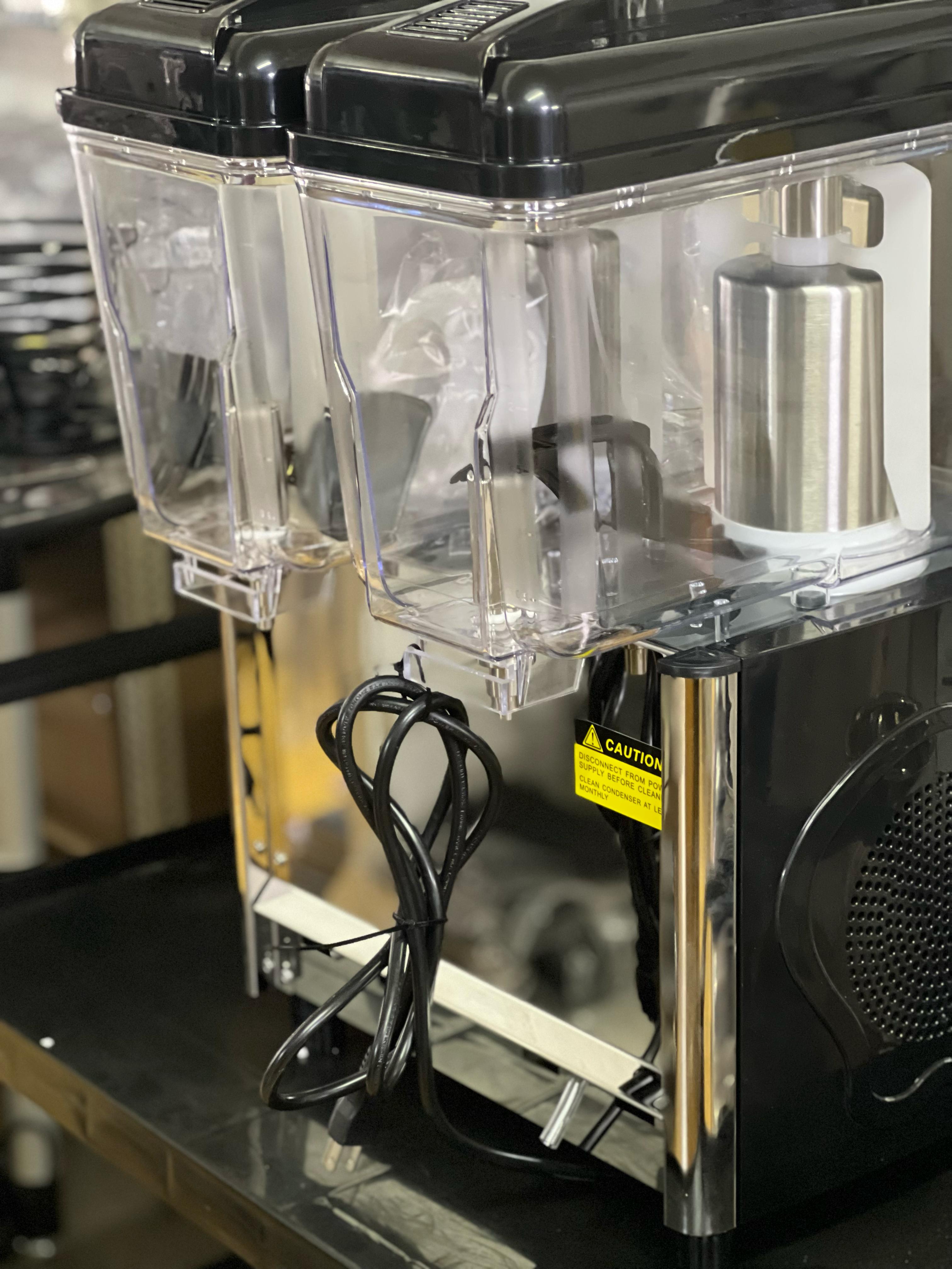 Commercial Beverage Dispenser, 2-comp.  220v/50hz