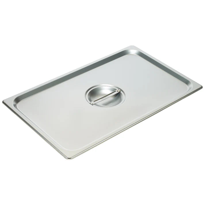 Steam Table Pan Cover, Slotted w/ Handle