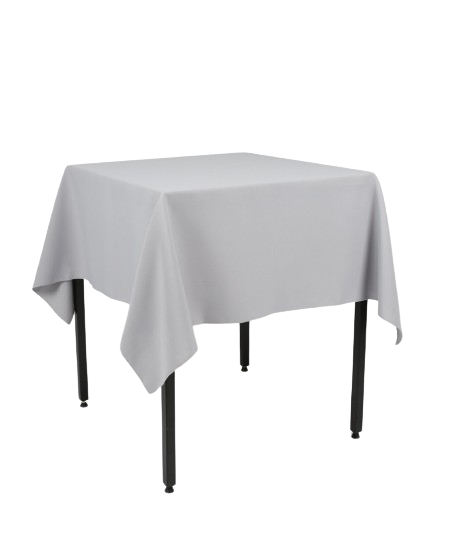 Tablecloth 64" x 64", White