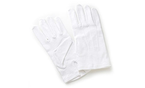 White Cotton Gloves