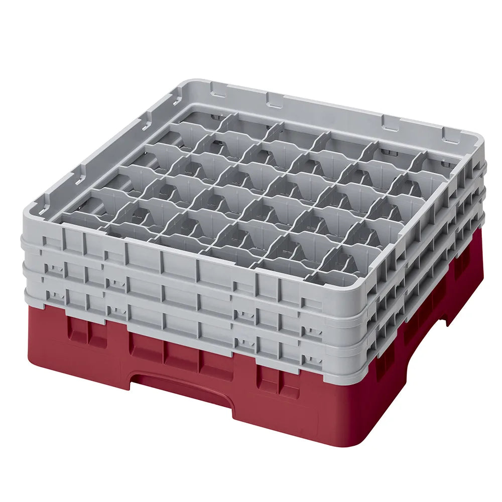 Camrack (Glass rack) 36 Compartment, Cranberry