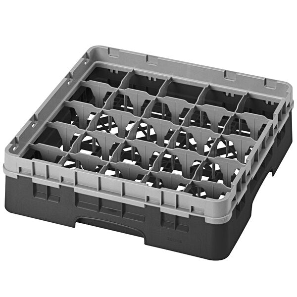 Camrack  (Glass rack) 25 Compartment, Black