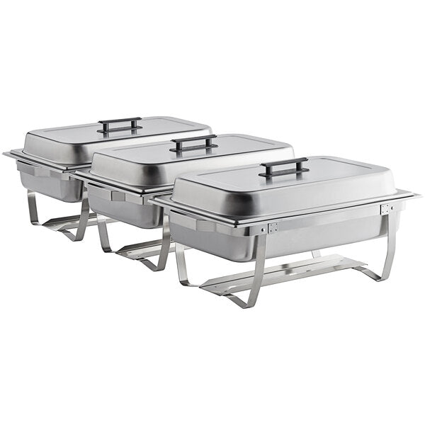 8 Quart Full-Size Chafer, Stainless Steel