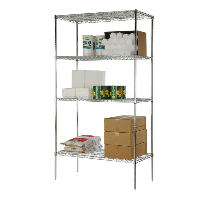 Wire Shelf Kit, 5 Tier (Chrome)