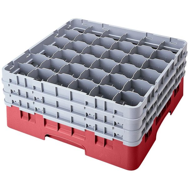 Camrack (Glass rack) 36 Compartment, Cranberry